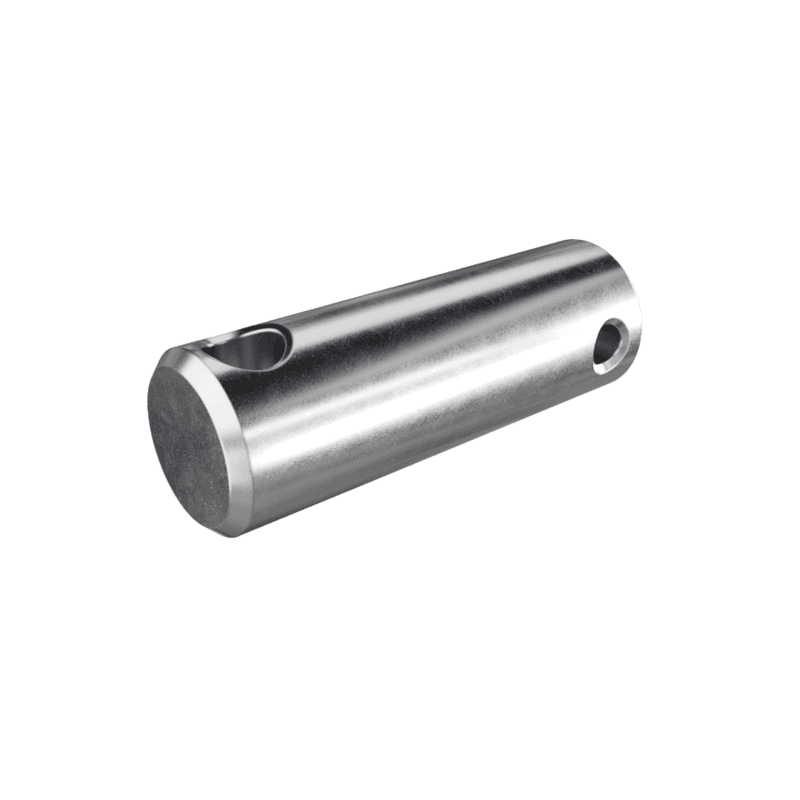 Bolzen mit Haltestift und Splint zur sicheren Verbindung in Ketten- und Maschinensystemen