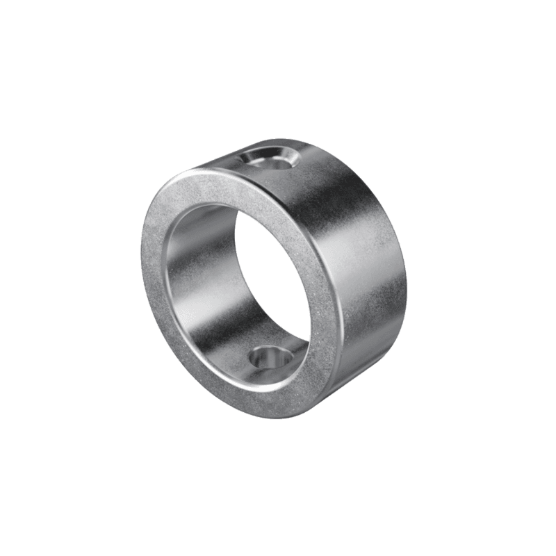 Stellring mit Loch für Splint zur sicheren Befestigung von Bolzen in Ketten- und Maschinensystemen